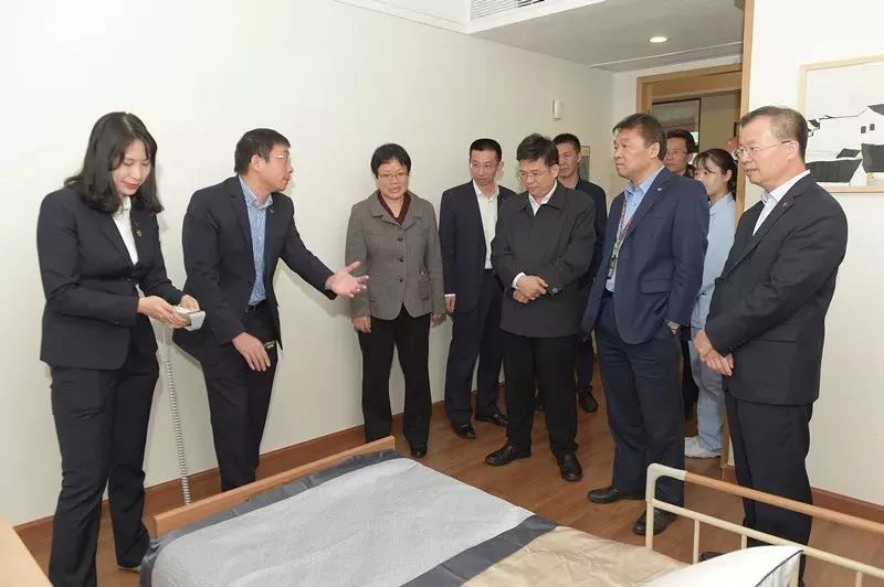 广州市副市长黎明一行专题调研越秀养老项目