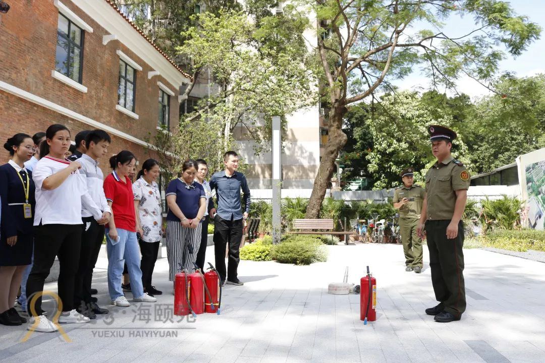 火灾无情，消防先行 | 越秀海颐苑消防演练