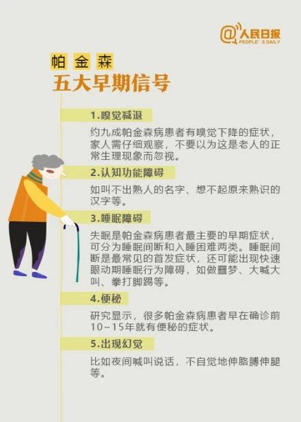 别再把帕金森病和阿尔兹海默病搞混啦，早发现、早治疗、早获益